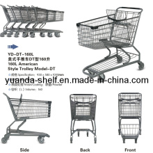 American Style Klappmetall Einkaufswagen Trolley